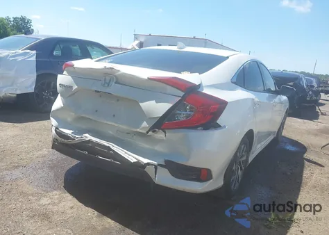 2018 Honda Civic Ex from USA, damaged, VIN 2HGFC2F7XJH567624